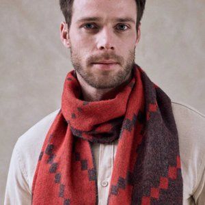 BABY ALPACA  100% SCARF  Certified Authentic UNISEX Made in PERU